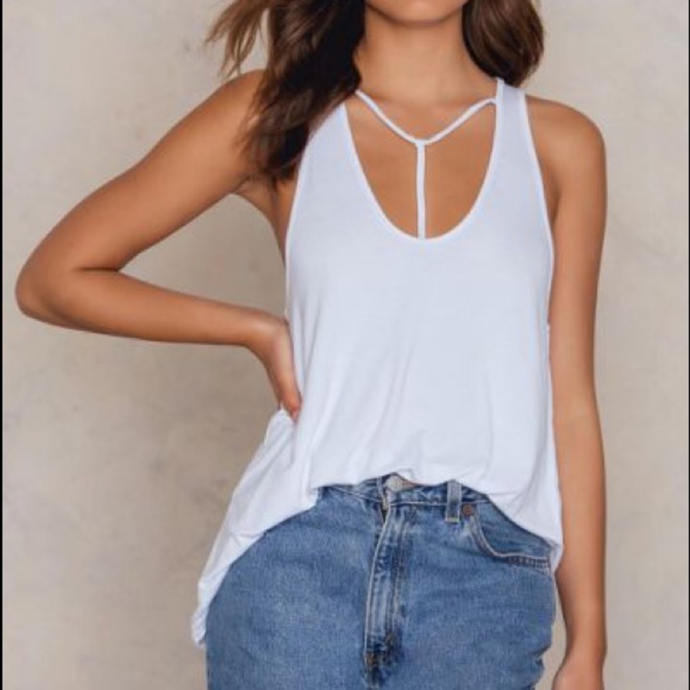 Free People Amelia Tank White XS